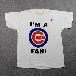 Vintage‎ Chicago Cubs Shirt Boys Medium Team Club Sport Fan Northside Fan Youth